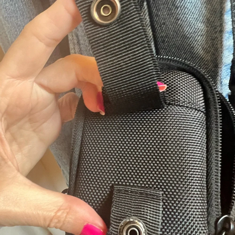 EUC Sony crossbody camera bag black